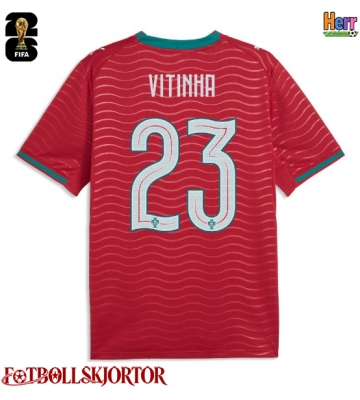 Portugal Vitinha #23 Hemmatröja VM 2026 Kortärmad